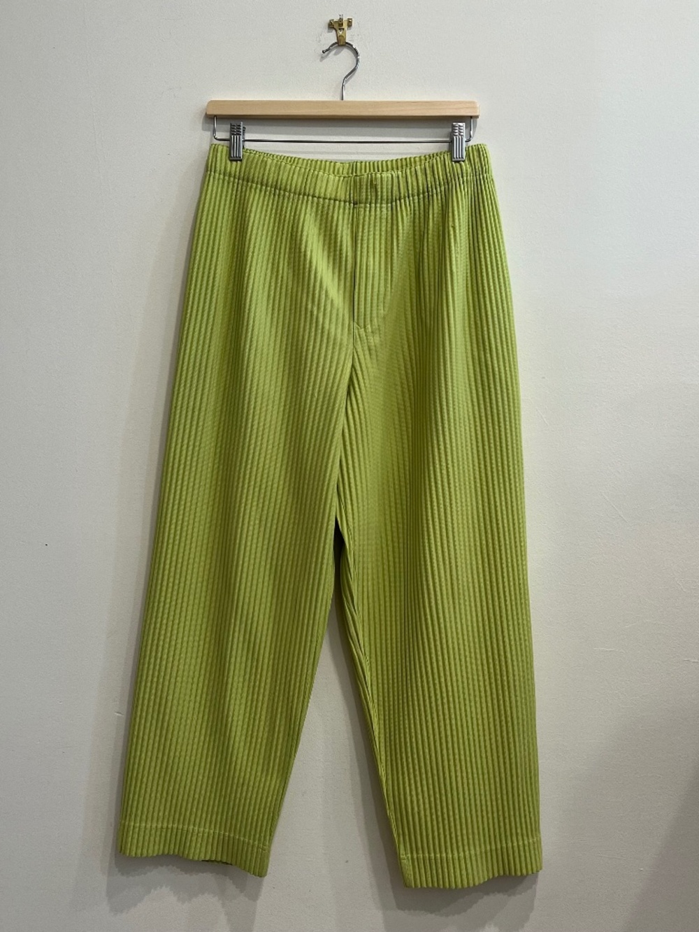 Issey Miyake Homme Plissé Ribbed Drawstring Trouser